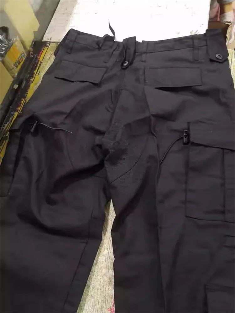Tactical Tom ACU Edition BK Black Military Fans PMC Combat Style Training Outdoor Sports Hiking Climbing Suit