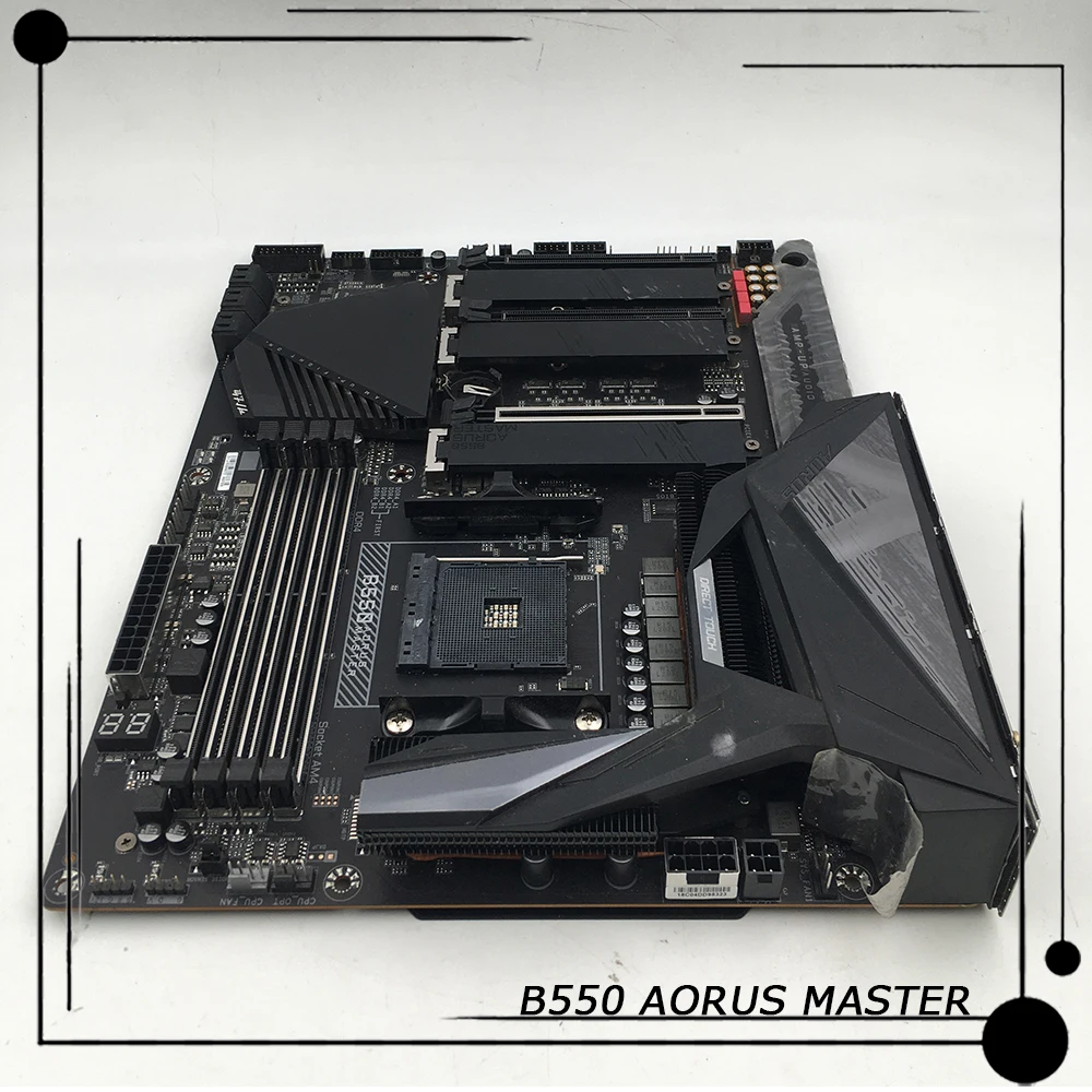 Per Socket Am4 Ddr4 128Gb Pci-E 4.0 Atx Scheda Madre Desktop B550 Aorus Master