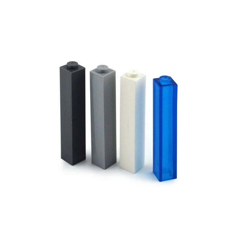 DIY Building Blocks Thick Bricks 1x2x5 1x1x5 Dots Educational Creative Plastic Toys for Children Compatible Leduo 2453 2454