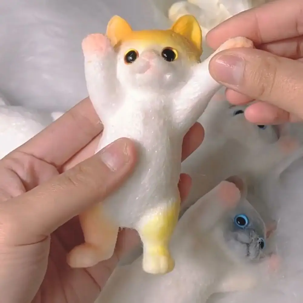 Cute Slow Rebound Cat Squeeze Toy Mini Ornaments
