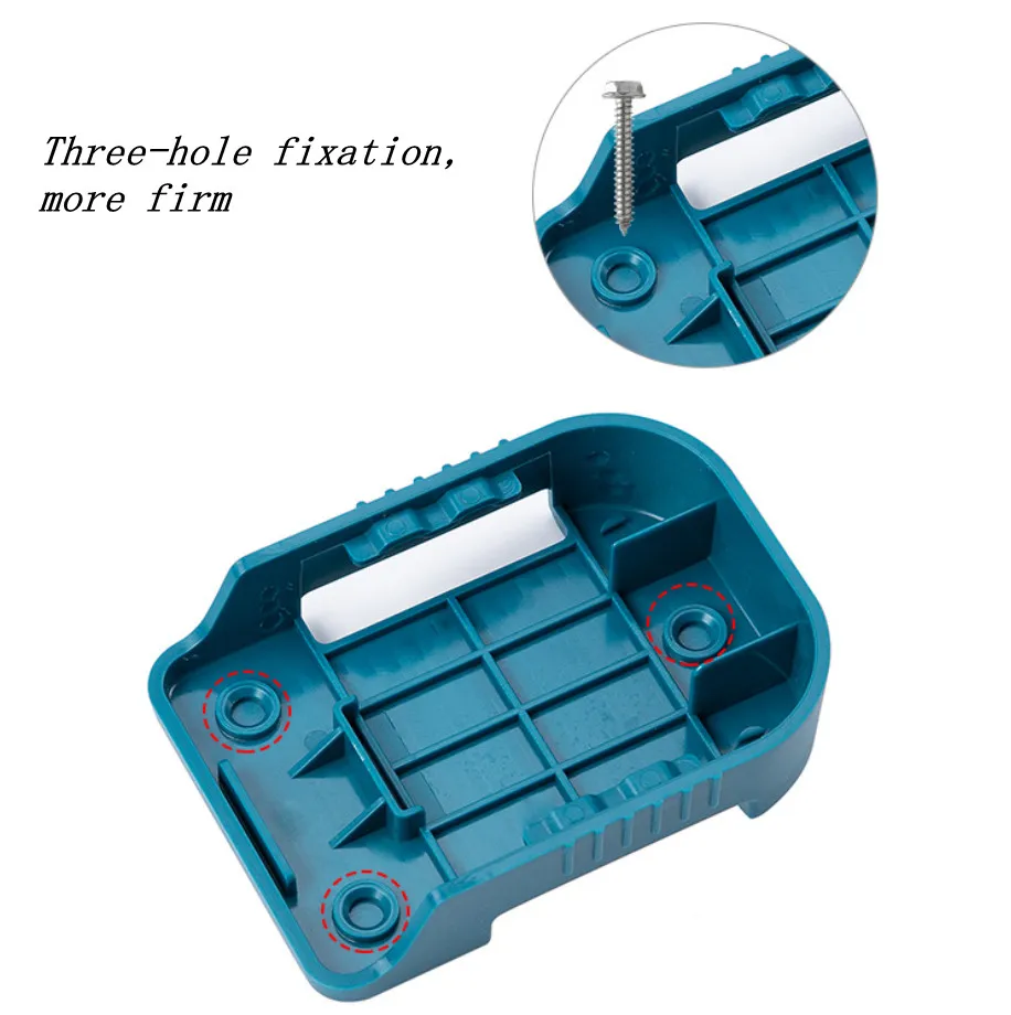 10/5 Pcs Battery Storage Rack Holder Case for Makita for bosch 14.4V 18V Fixing Devices Power Battery Tools