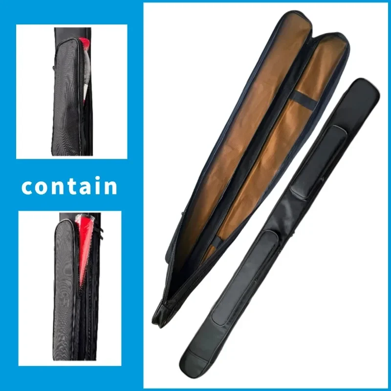 Universal Canvas Sword Carrying Bag - Double Layer, 118cm, For Tai Chi, Katana, Martial Arts