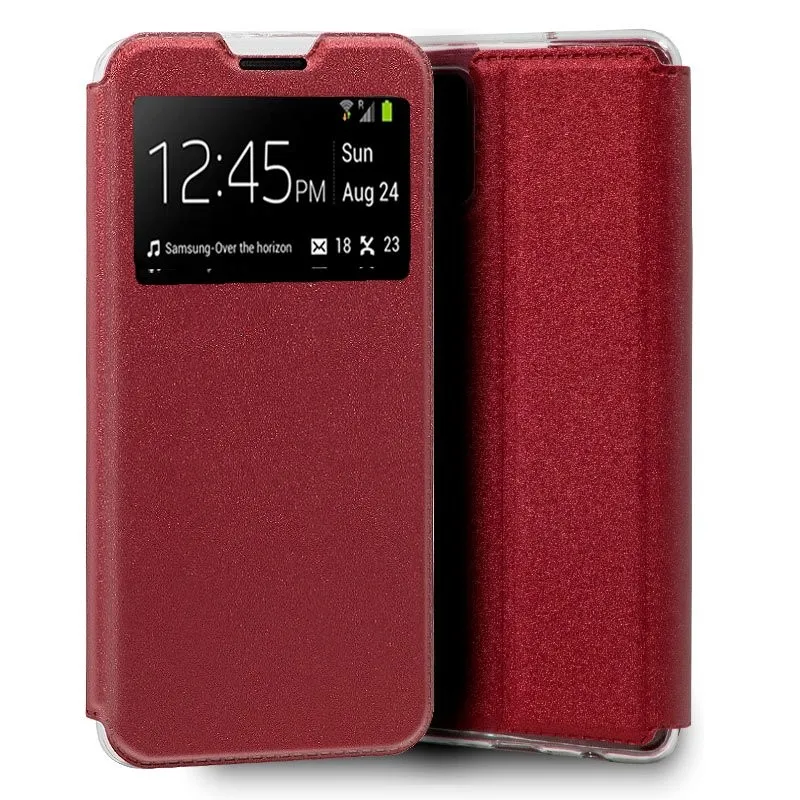 Custodia Cool Flip Cover Per Samsung A 515 Galaxy A 51 Smooth Red