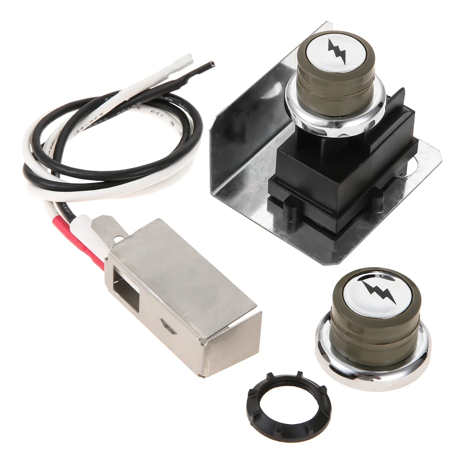 Electric Grill Igniter Kit Lighter Replacement 91360 for Weber Spirit E-310/320/200/210 Spirit 300 Piezo Gas Grills (2009-2012),barbecue grill