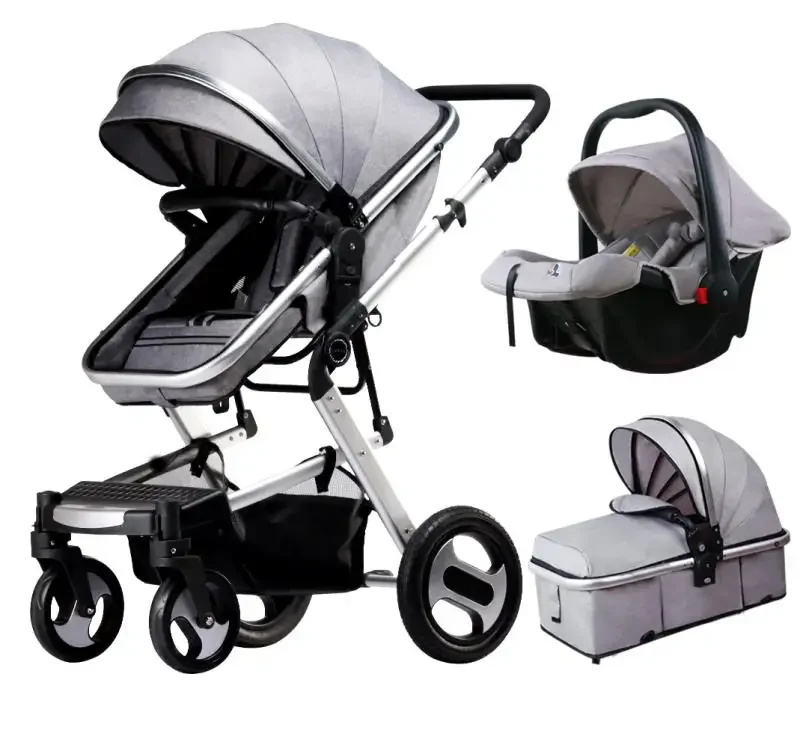 

Manufactory direct prams luxury stroller 3 push cart baby pushchair