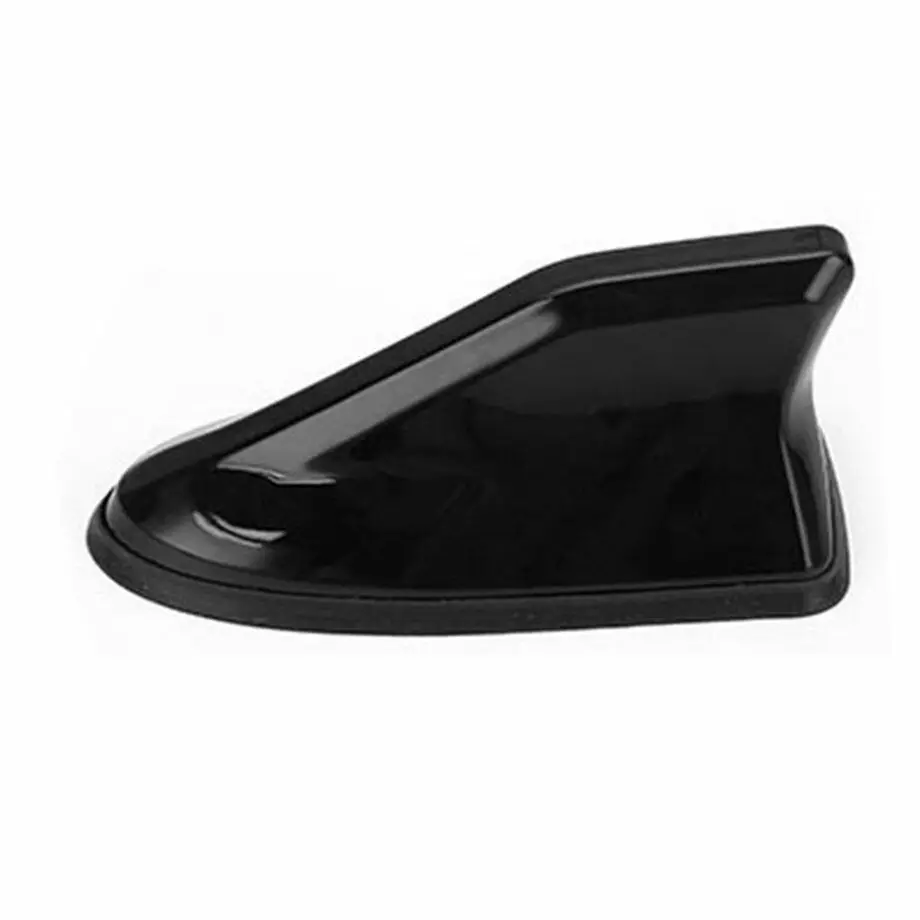 Car Roof Antenna Black Rv Camper Fm/am Radio Signal Aerial Shark Fin