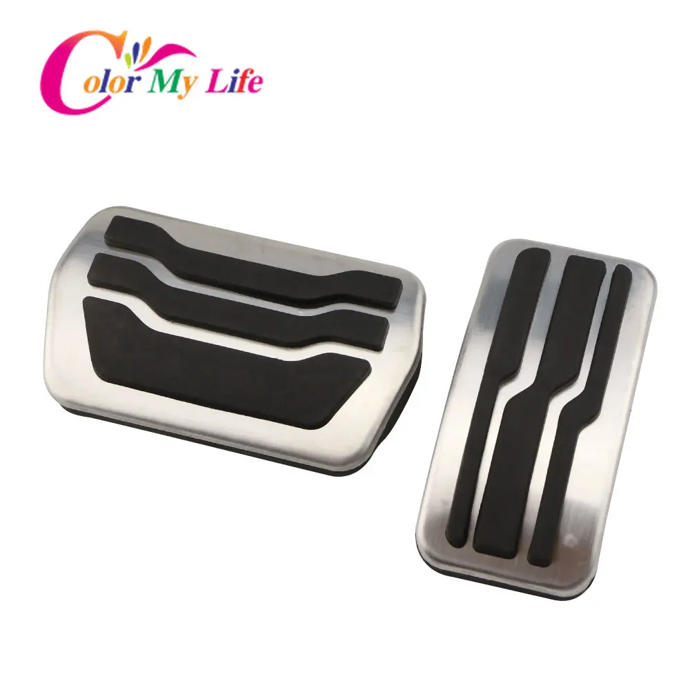 Car Accessories Car Pedals Pedal Cover Stainless Steel Pedal Cover For Ford Focus 2 3 4 MK2 MK3 MK4 RS ST 2005-Kuga Escape 2009 -