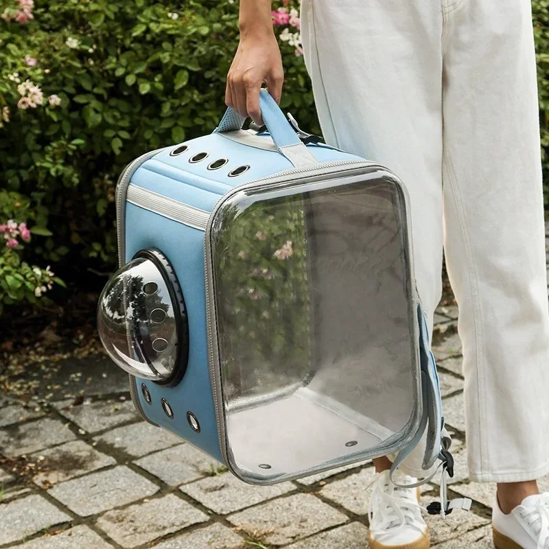 

Прозрачные складные сумки-переноски для кошек и собак из ЭВА