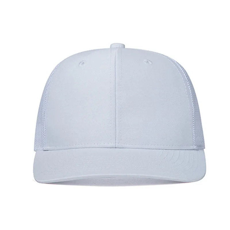 PANGKB Brand Blank white Cap high quality solid mesh breathable