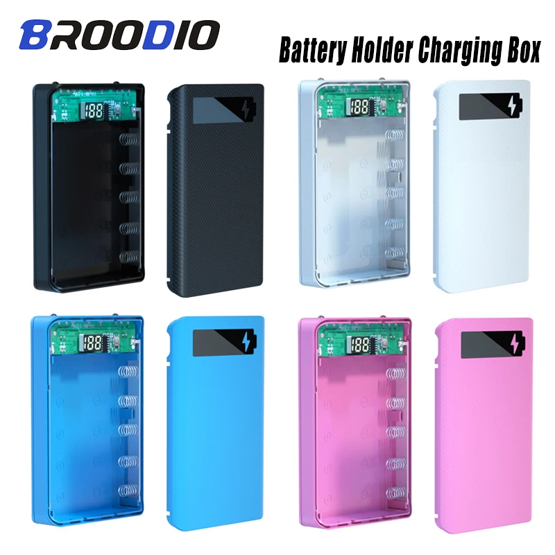 Power Bank Box 18650 Power Bank Case Battery Holder Charging Box