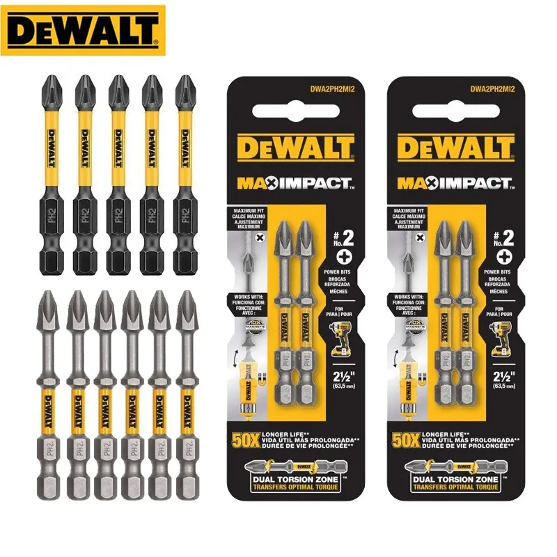 Dewalt Impact Driver Drill Bit S2 Set Di Punte Per Cacciavite Accessori Per Elettroutensili Kit Di Utensili Manuali Per La Riparazione Di Elettrodomes