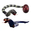 Remote Control Snake Toy RC Fake Rattlesnake Joke Prank Tricky Pranks Toy Fake Snake For Traveling, Parties, Camping and Picnics 1