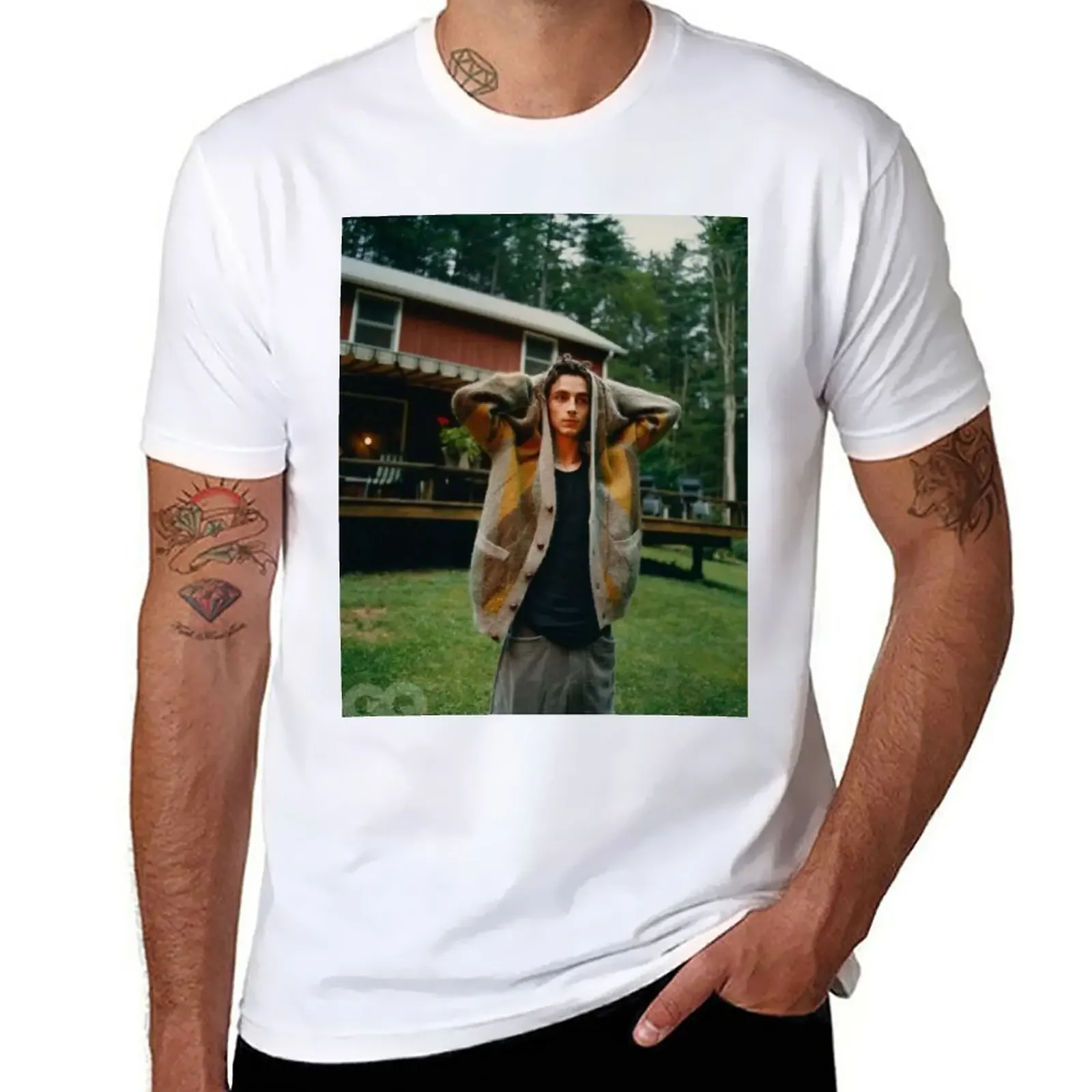 

Timothee Chalamet T-Shirt oversizeds tops men t shirts