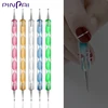 5Pcs Nail Acrylic Dotting Pen Nail Art Diamond Dotting Pen Nail Rhinestones Pick Up Tools Painting Spiraling Stripe Pen Kits 1