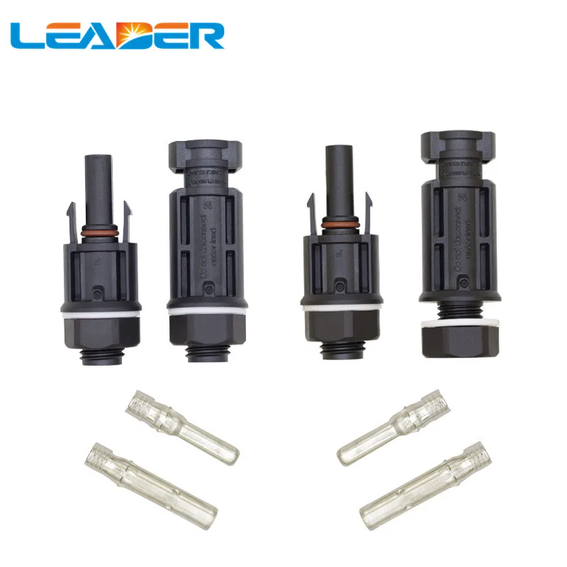 Description Picture 4 of itemLEADER 5 Pairs/lot PV 1000V Connector for Solar Panel Mount and Inverter Panel Solar Connector Solar Coupler IP67 SY-CP4C