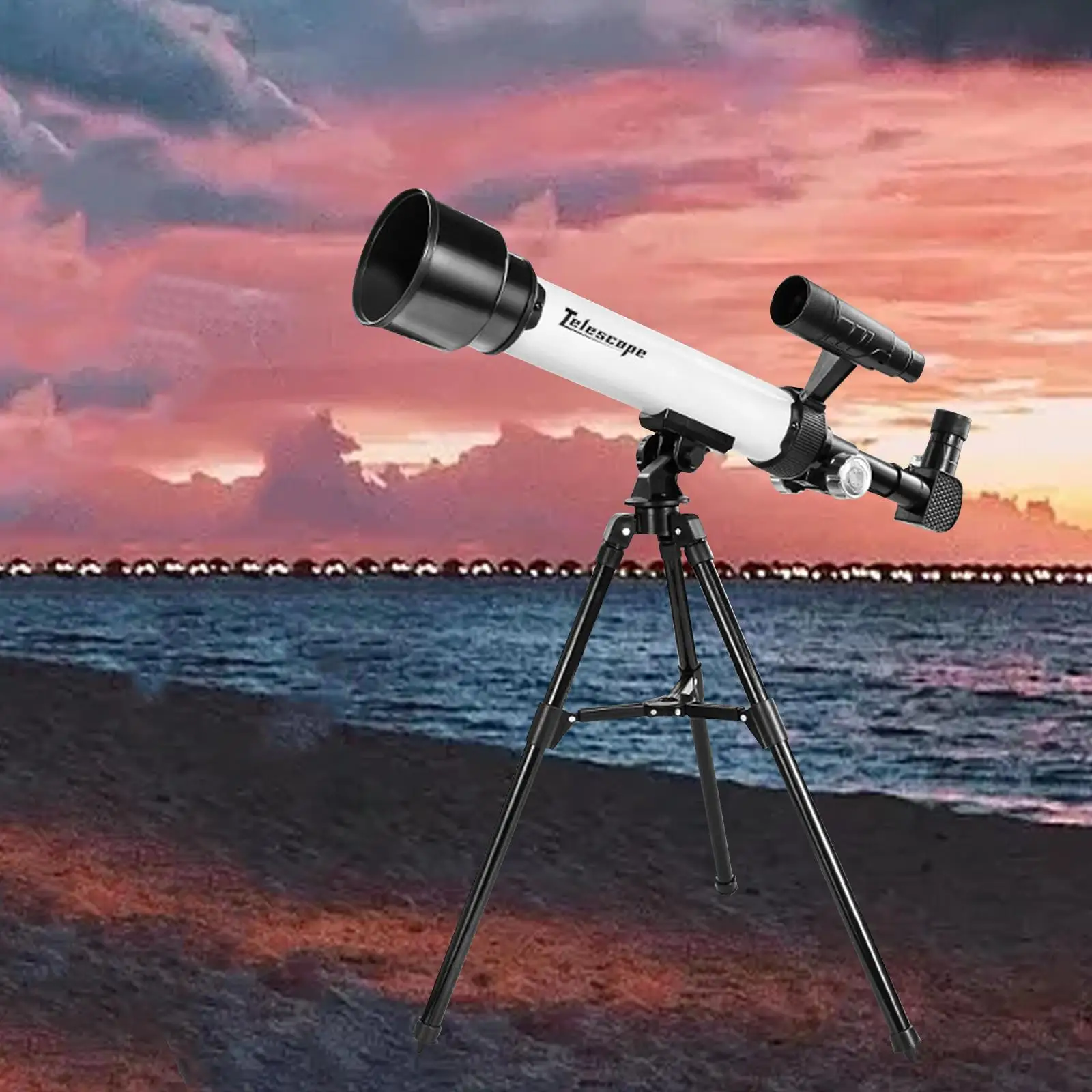Astronomy Refractor with Scope Simple to Setup Refracting Telescope
