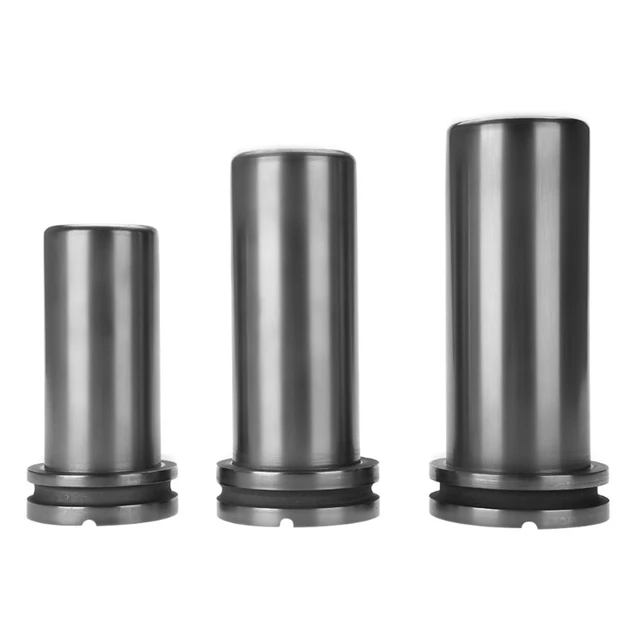1/2/3KG Metal Crucibles Black Cup Furnace Torch Melting Casting Refining Gold Silver Copper Brass Aluminum