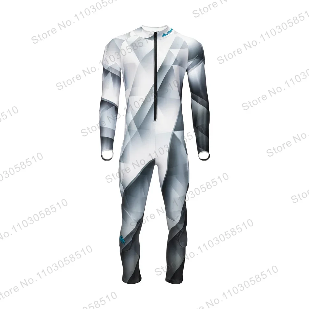 Performance GS MEN Race Suit Winter Flange Jumpsuits One Piece Ski Suits Independent Ski Racing Padded Downhill Speed GS Suit