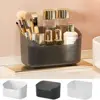 Desktop Cosmetics Storage Box Toiletries Cotton Swab Container Bathroom Accessories Brushes Makeup Organizer Case Lipsticks Box 4