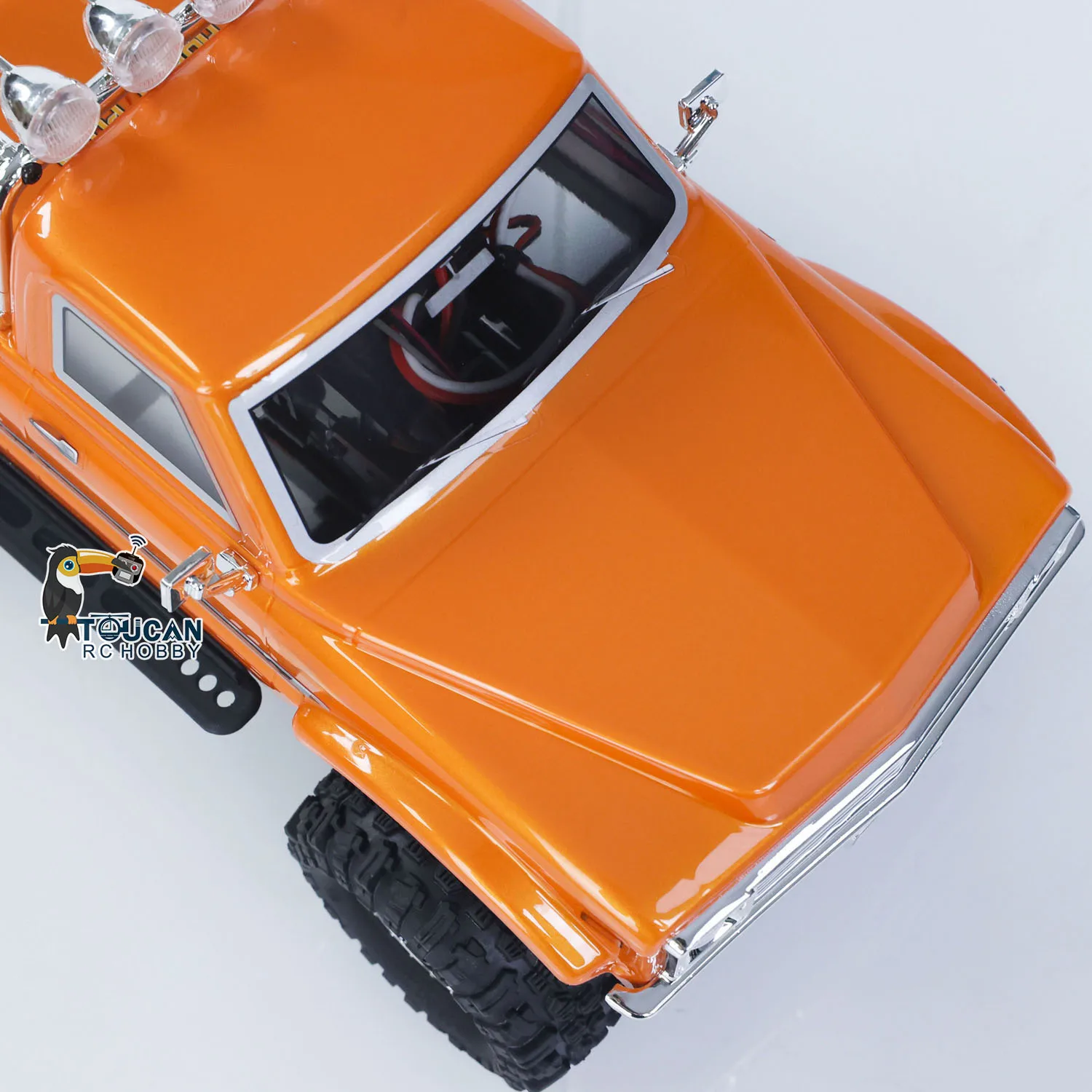 Hobby Plus CR18P Convoy EVO V2 1/18 RC Rock Crawler 2 vitesses RTR Orange