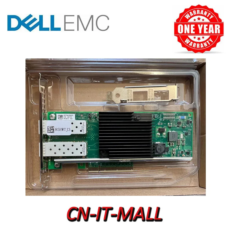 NEW DELL KCHGJ 0KCHGJ Y5M7N 0Y5M7N INTEL X710-DA2 DUAL PORT 10GB SFP+ FULL HEIGHT NETWORK ADAPTER