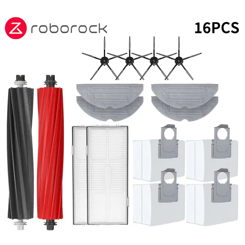 Roborock S8 S8 Pro Ultra S8+ robot Vacuum Cleaner mop Choth vacuum bags Accessories Side Brush Filter Replaceable Spare Parts - Image 16