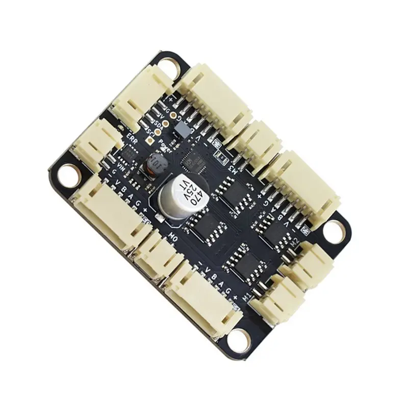 【빠른 판매】4채널 모터용 MD40 드라이버 모터 모듈 I2C 제어 PH2.0 모터 센서 보드 스마트 자동차 플랫폼