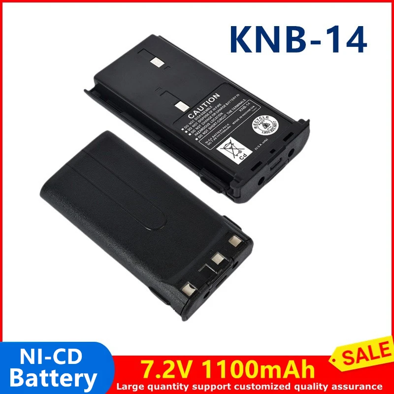 

7.2V 1100mAh KNB-14 walkie talkie radio NI-CD Battery for Kenwood TK-2107 3107 2100 3100 3101 278 378 278G 378G 388 388G 260 36