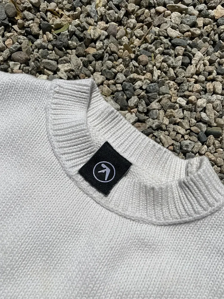 Men's Sweater Y2K Aphex Twin Knit Oversized Pullovers Gothic Jumper Winter Graphic Streetwear Long Sleeve Tops Vintage Clothing view 6