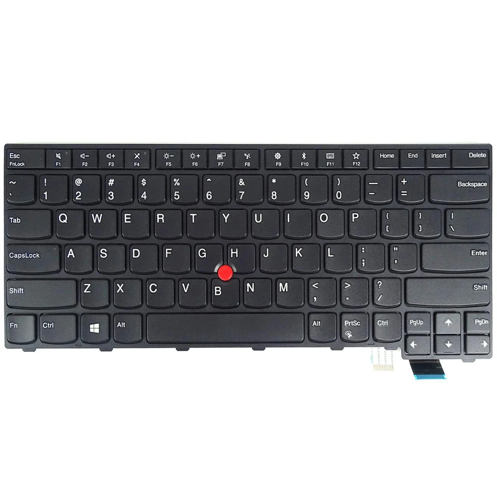 Teclado de ordenador portátil para Lenovo ThinkPad, nuevo Teclado retroiluminado, T460P, T470P, EE. UU.