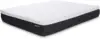 Gel Memory Foam Mattress, Firm, Cooling, Queen Size Mattress, CertiPUR-US Certified, 80 x 60 x 12 inches, White/Dark Gray 5