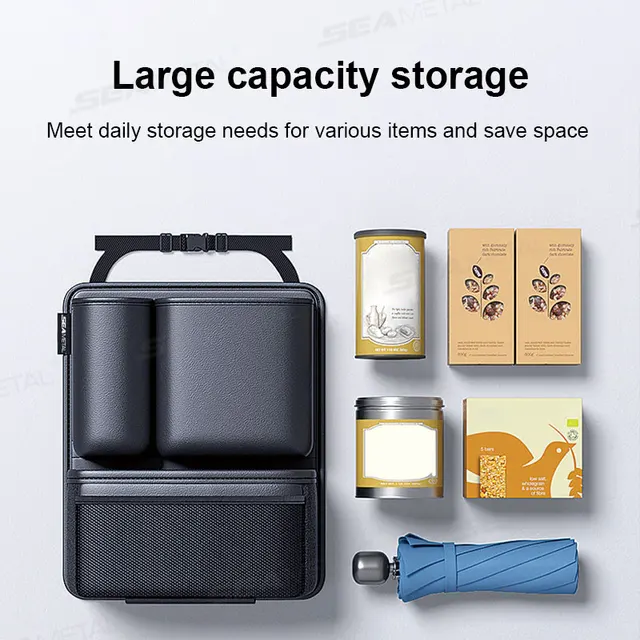 Car Trunk Leatherette Storage Bag 3