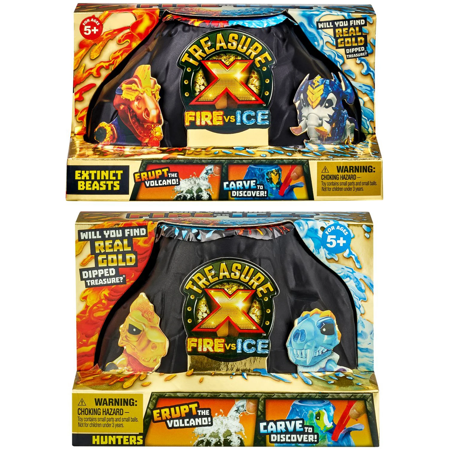 Treasure X Fire vs Ice Hunter Pack 