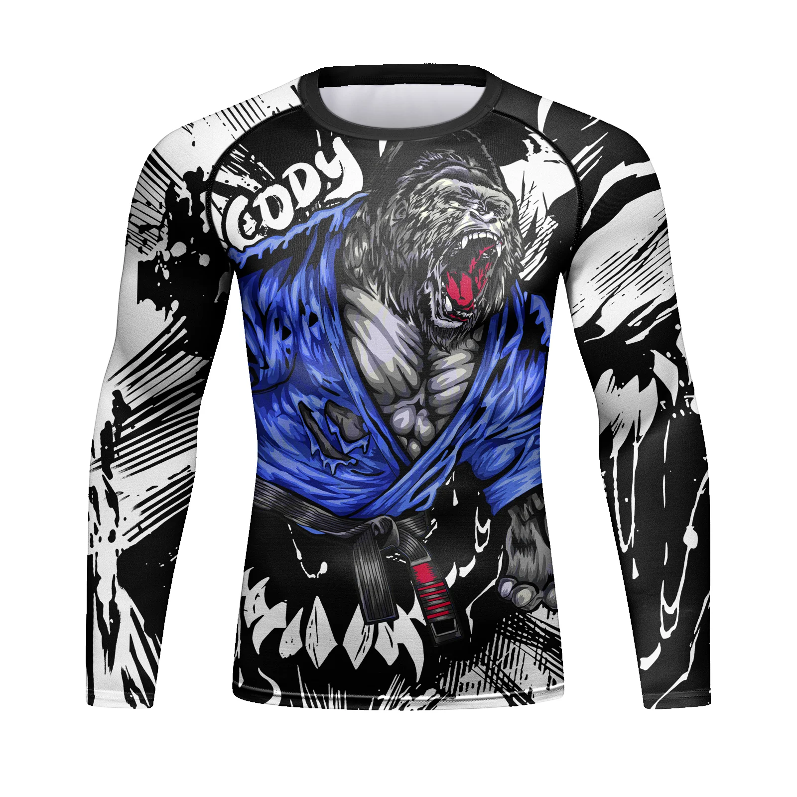 Cody Lundin Herren Fitness T-Shirt Warrior Enges Shirt für Männer