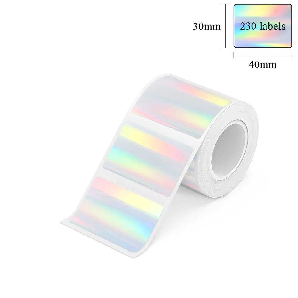 Compact Bluetooth Thermal Label Printer - Portable Inkless Sticker and Barcode Maker