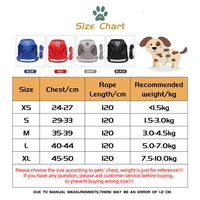 Cat Harness Lead Leash Set Adjustable Reflective Escape Proof Pet Mesh Vest Harness Puppy Dog Collar Small Dog Cat Pet Supplies 2