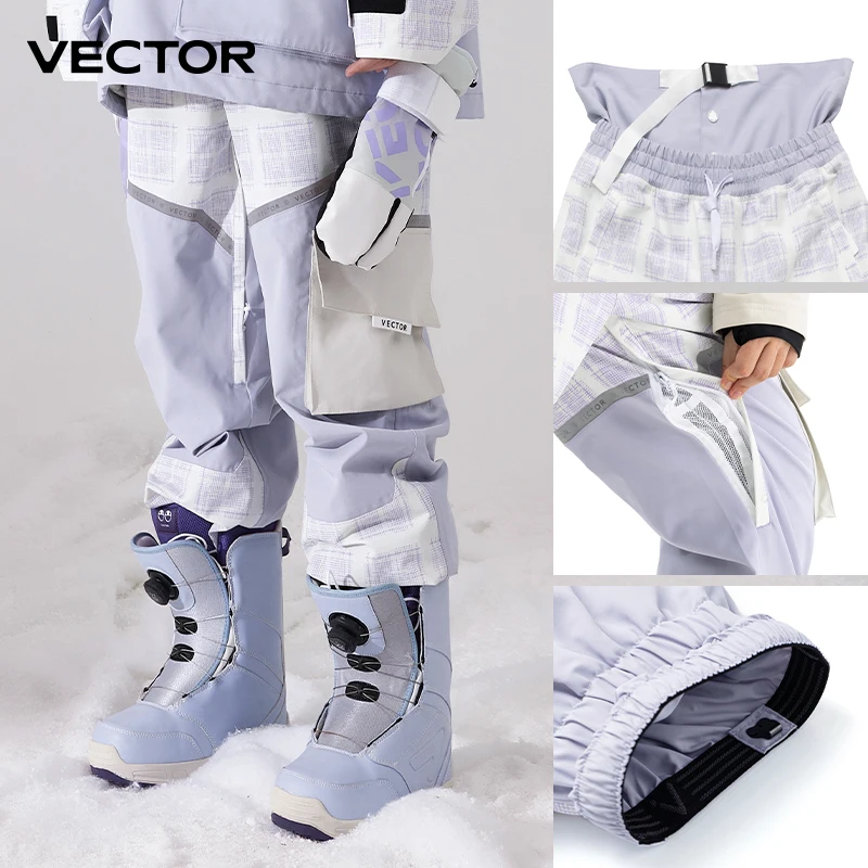 Winter Ski Pants for Women Outdoor Windproof Waterproof Warm