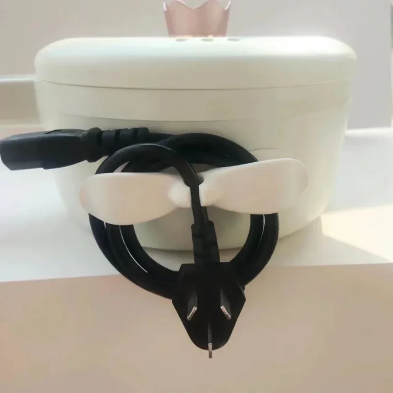 Kitchen storage wire winder household traceless plug fixed power cord organizer wire and cable management home storage tools cable organizer