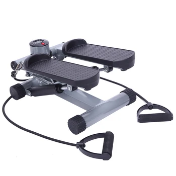 Aerobic Fitness Step Air Stair Climber Stepper Exercise Machine with Non-Slip Pedals Enhanced Connectivity New Equipment Silver 3