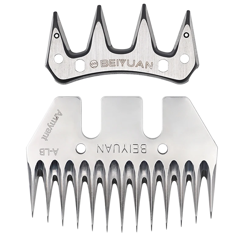 BEIYUAN 13T Goat Sheep Shearing Clipper Comb Cutter Blade 13 Tooth 4 Tooth For Sheep Wool Farm Animal Sheep Equipment 2