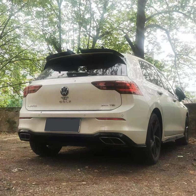 Achterspoiler, AK-stijl Auto Kofferbakspoiler, ABS Drukvermindering Staartspoiler Dekselvleugel Compatibel met MK6 GTI Modellen (Stijl van koolstofvezel Achterspoiler, AK-stijl Auto Kofferbakspoiler, ABS Drukvermindering Staartspoiler Dekselvleugel Compatibel met MK6 GTI Modellen (Stijl van koolstofvezel