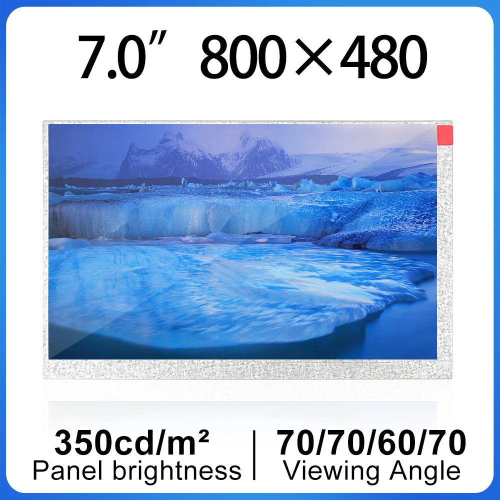 

7 Inch LCD Screen DisplayI TN LW700AT9309 TTL Interface 800x480 40 Pin TFT LCM Module LW700AT 70/70/60/70 Viewing Angle