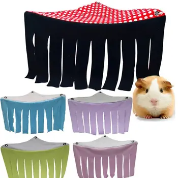 Amaca Pet Nascondiglio Gabbia Accessori Tenda per criceti Nido Letto per porcellino d'India Chinchilla Riccio Ratto Scoiattolo Furetto Coniglietto nano