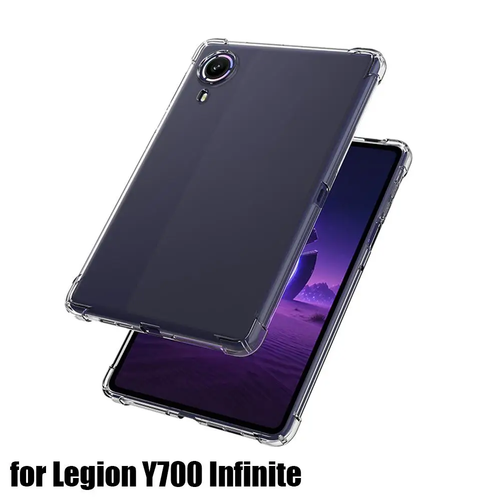 Crystal Clear Shockproof TPU Protective Case with Anti-Yellowing and Corner Cushioning