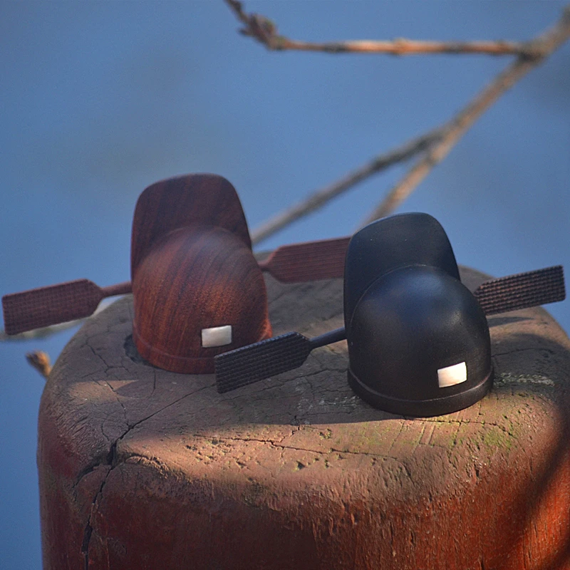 

Sandalwood Handicraft Woodcarving Ming Dynasty Official Hat and Black Sha Hat Craftsmanship