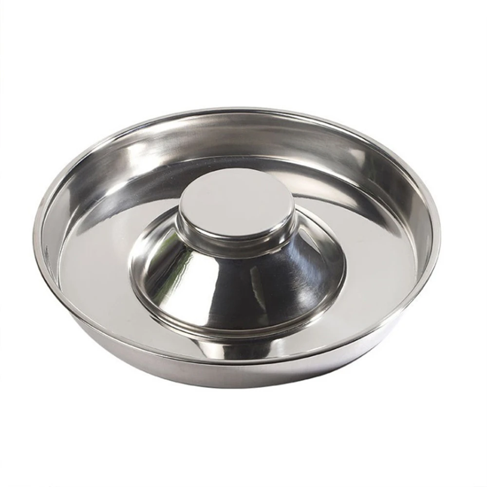 thumbnail image 1 of Cuenco de acero inoxidable de gran capacidad para perros, cuencos para comida para mascotas, cuencos para comida para gatos y perros, comedero para cachorros de metal, duradero y económico, 1 of 5