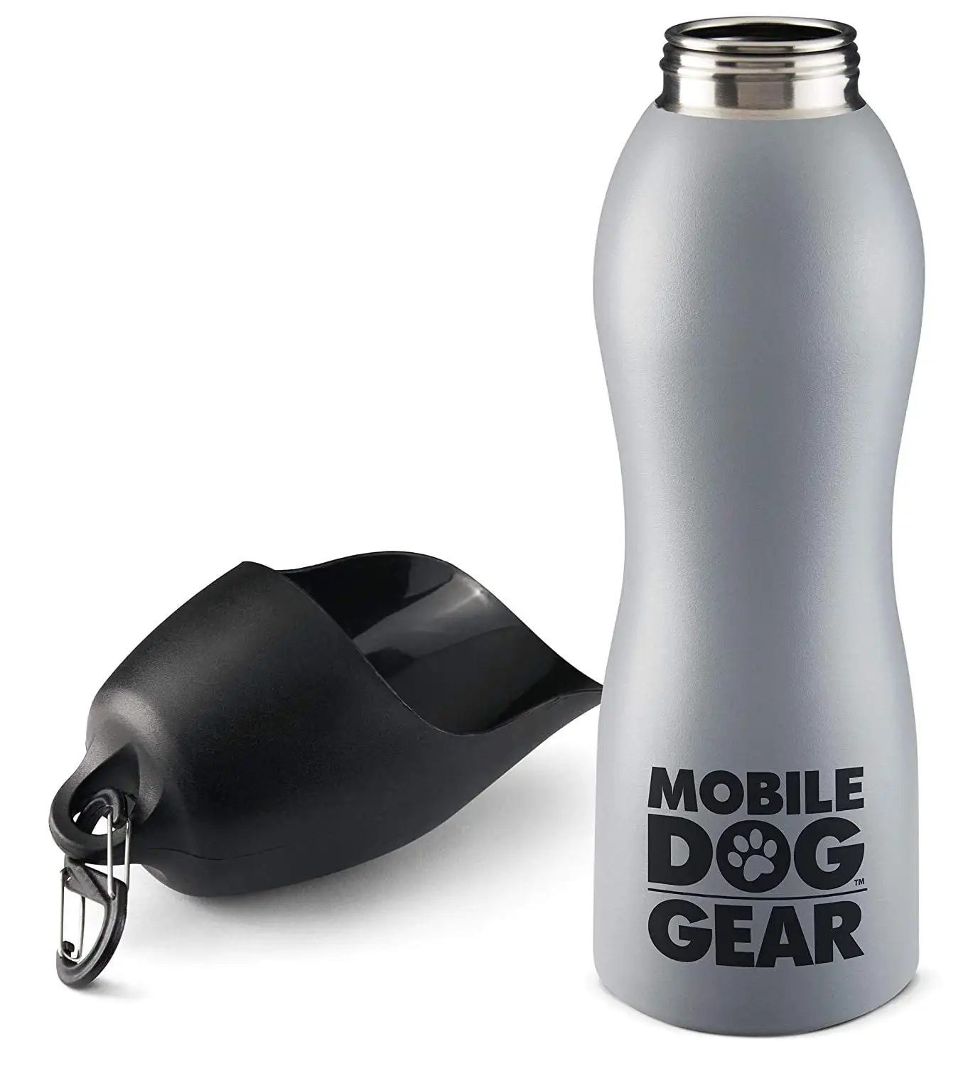

Mobile Dog Gear 25 Oz Water Bottle, Gray