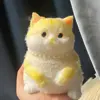 Slow Rebound Big Cat Figure Squeeze Toy Animal Cartoon Simulation Cat Squeeze Toys Colorful Soft Cat Fidget Toy Sensory Toys 5
