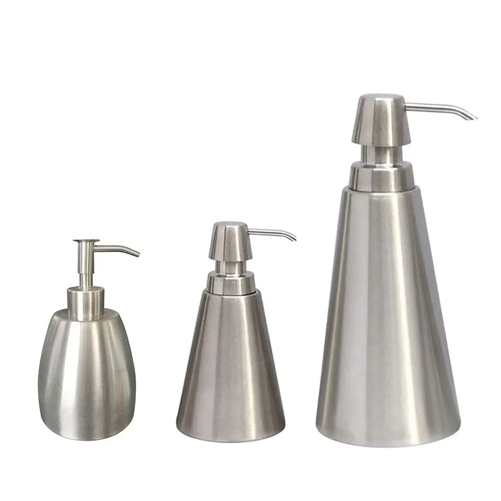 

Silver Hand Soap Dispenser Portable Multifunctional Liquid Soap Container Lightweight Large Capacity Hand Sanitizer Holder