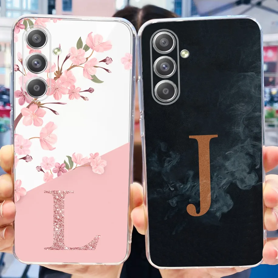 2024 Cute Floral Transparent Soft Phone Case